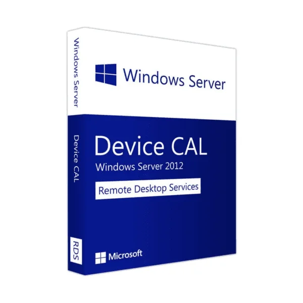 Pacote De 50 Device CALs Windows Server 2012 - Licença Vitalícia - Versão 32/64 bits + Nota Fiscal