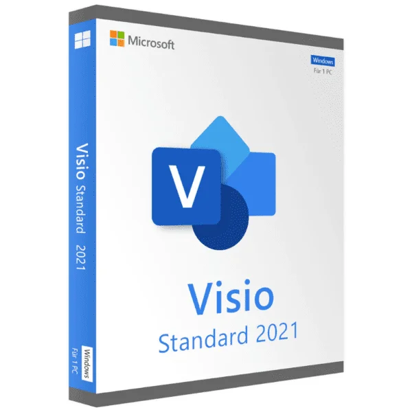 Visio 2021 Standard - Licença Vitalícia - Versão 32/64 bits + Nota Fiscal